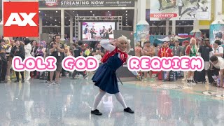 Anime Expo 2024 “Shukusei Loli God Requiem” Shigure Ui Cosplay Public Dance Cover 【しぐれうい】【ロリ神】 [upl. by Yenetruoc671]