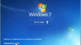 Windows 7 Kurulumu Adım Adım Format Atma Detaylı [upl. by Arrio467]