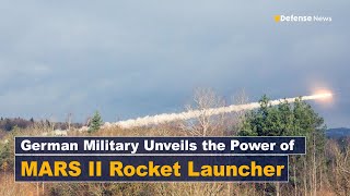 German Army Demonstrates MARS II Rocket Launcher Capabilities [upl. by Lunetta]