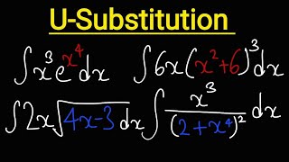 Integrate Using USubstitution  Calculus [upl. by Virgil]