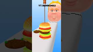 🍔😂 Burger Super Jumbo Buat Bocil shorts gaming gameplay [upl. by Ros]