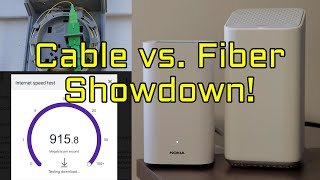 Cable vs Fiber Internet Showdown  Watch This Before You Make Your Choice [upl. by Ellezig]