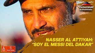 Mano a mano con Nasser Al Attiyah quotSoy como el Messi del Dakarquot [upl. by Batory]