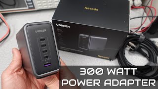 UGREEN 300W NEXODE CD333 Charger Review and Test [upl. by Akemehc360]