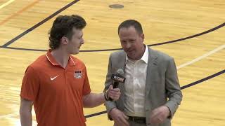 20240113 Mike Schauer Elmhurst Postgame Interview [upl. by Neelahtak26]