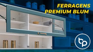 Biblos Planejados  Linha Premium com ferragens especiais da Blum [upl. by Ahtenak]