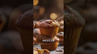 Receta de Muffins de Manzana y Canela [upl. by Conlee293]