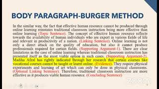 How to write Body Paragraph in an Essay [upl. by Emmott290]