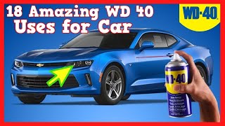 💛 18 Amazing WD 40 Uses for Your Car Truck and Automobile [upl. by Chandra851]