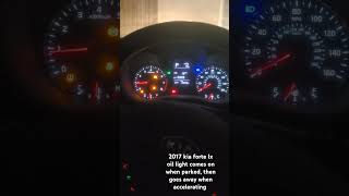 2017 kia forte lx sedan Oil light comes on and off forte kia [upl. by Shushan194]