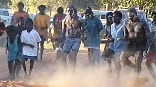 Barunga Aboriginal traditional dancing Australia [upl. by Arbmik484]