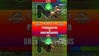 PTERODAUSTRO VS ORNITHOCHEIRUS  JURASSIC WORLD THE GAME [upl. by Ardrey]