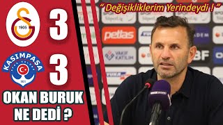 Galatasaray 33 Kasımpaşa  Okan Buruk Eleştirilere Ne Dedi  Özet [upl. by Nedmac]