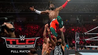 FULL MATCH  The Bar vs The New Day vs The Usos – SmackDown Tag Team Title Match WWE TLC 2018 [upl. by Chiarra]