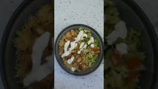 NYC Style Chicken and Rice Bowl  Halal Cart Style Chicken amp Rice Bowl [upl. by Tempa969]