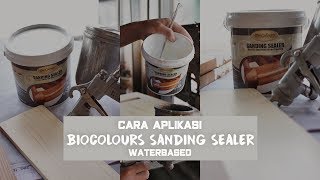 Cara Aplikasi Biovarnish Sanding Sealer Water Based [upl. by Bruyn]