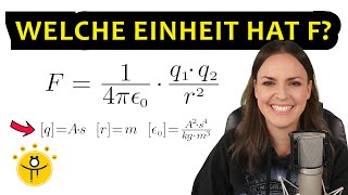 EINHEITEN kürzen Physik – Newton umrechnen Kraft berechnen [upl. by Ditter868]