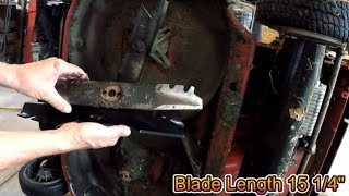 Toro Tiimemaster Blade Change of Worn out blades [upl. by Annoved]