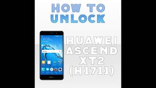 How To Unlock huawei ascend xt2 h1711  ATampT for all Carriers [upl. by Orazio]