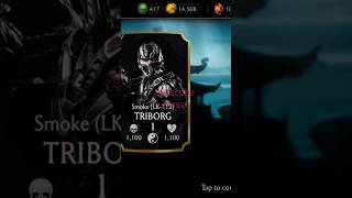 Free SMOKE LK 7T2 Triborg 🔥 Mortal Kombat Mobile Gameplay [upl. by Eimilb]