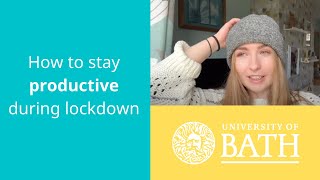 How To Stay Productive During Lockdown [upl. by Meihar]