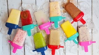 10 Popsicle Recipes  Just 2 Ingredients [upl. by Rochemont]