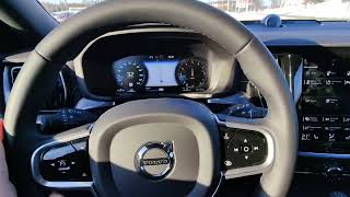 Volvo V60 T8 Long Range 2022 driving part1 [upl. by Naesar]