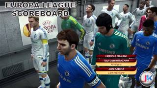 PES2013 Europa League mod preview [upl. by Randall]