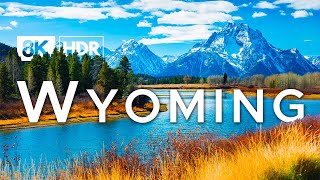 Wyoming in 8K ULTRA HD HDR  The Equality State 60 FPS Commercial Licenses Available [upl. by Anelram]