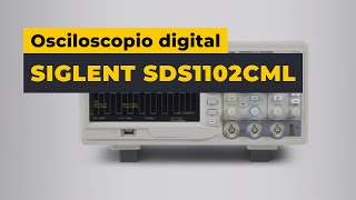 Osciloscopio digital SIGLENT SDS1102CML [upl. by Annyahs]