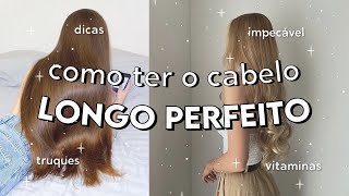 COMO FAZER O CABELO CRESCER RÁPIDO  15 DICAS PARA TER O CABELO GRANDE E BONITO produtos cuidados [upl. by Borries]