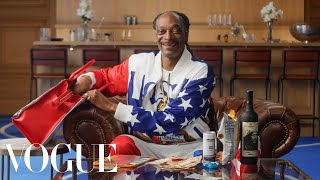 11 Things Snoop Dogg Carries in His Olympic Bag  In the Bag  Vogue [upl. by Iinde]