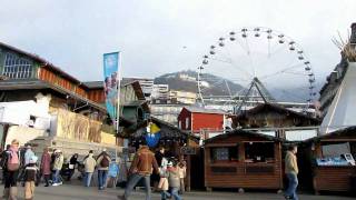 Canon SX1 IS Montreux 03 HD Switzerland Marché de Noël 2008 Peoplegens [upl. by Yekcor]