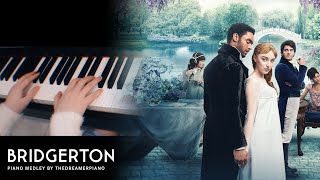 Bridgerton OST Piano Medley  When You Are Alone Strange The End [upl. by Klockau]