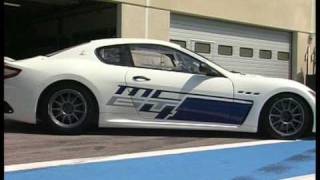 Maserati GranTurismo MC on the Paul Ricard circuit [upl. by Zelle]