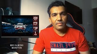 MSI Gaming Monitor  G2422  238quot  Unboxing and Review [upl. by Fish]