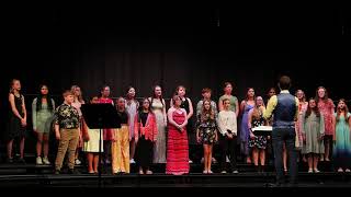 North East Middle School Choir Concert 2024 [upl. by Ibbison722]