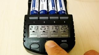 Test BTY Rechargeable 12V quot3000mAhquot NiMH AA Batteries  Dealextreme [upl. by Caves]