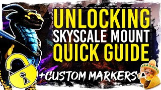 Guild Wars 2  Unlocking Skyscale  Quick Guide [upl. by Tarfe]