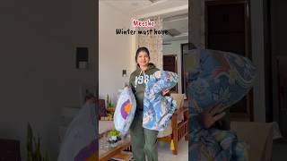 Comforters for Winters❄⛄ comforters cozyhome warm explore explorepage viralshorts trending [upl. by Crescint623]