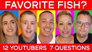 12 FishTubers Answer Your Questions ft King Of DIY Rachel OLeary Aquarium CoOp amp More [upl. by Bergen304]