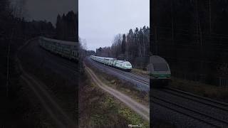 IC50 VaasaHelsinki 🇫🇮 VR rautatieasema train video film trainspotting [upl. by Dnomyad533]