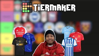 2425 Premier League Kits Tier List [upl. by Adohr]