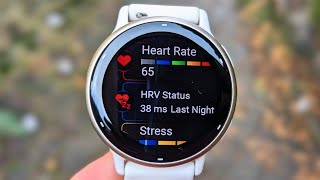 Garmin VivoActive 5 All Features  User Interface amp Menu Walkthrough HRV Recovery Sleep BodyBat [upl. by Latif778]