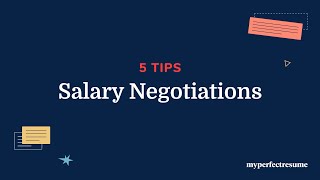 Salary Negotiation How to Secure a Higher Offer [upl. by Akitahs]