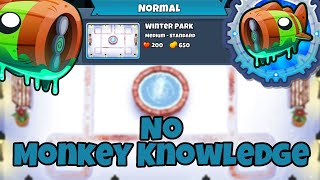 Bloonarius Tutorial  No Monkey Knowledge  Winterpark  BTD6 [upl. by Eek585]