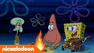 SpongeBob Schwammkopf  Das Lagerfeuerlied Lied  Nickelodeon Deutschland [upl. by Norman]