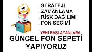 Mayıs Örnek Fon Sepeti Yapıyoruz Fonları Nasıl Seçilir [upl. by Lazes659]