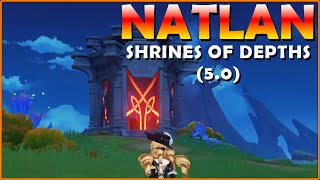 Natlan 50 Shrines of Depths Locations  Genshin Impact [upl. by Harrie627]