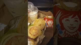 TemoPanda Trying Wendys Krappy Patty Meal [upl. by Golightly]